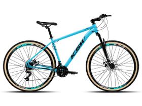 Bicicleta Aro 29 KSW XLT 2x9 18v F. Hidráulico K7 e Trava