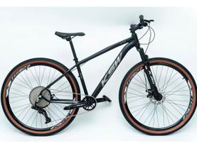 Bicicleta Aro 29 Ksw XLT Alumínio 12v K7 11x50 Kit 1x12v Pedivela Single Freio a Disco Mecânico