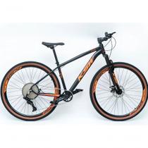 Bicicleta Aro 29 Ksw Xlt Alumínio 12v Kit 1x12v Pedivela Single K7 11-50 Freio A Disco Mecanico - Preto-laranja Tam. 19 Bicicleta Aro 29 Ksw Xlt Alumínio 12v Kit 1x12v Pedivela Single K7 11-50 Freio A Disco Mecanico - Preto-laranja Tam. 19