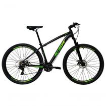 Bicicleta Aro 29 Ksw Xlt Alumínio 27v Freio Disco Mecânico Garfo Suspensão - Preto/verde Tam.21 Bicicleta Aro 29 Ksw Xlt Alumínio 27v Freio Disco Mecânico Garfo Suspensão - Preto/verde Tam.21