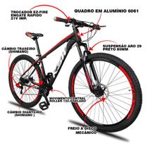 Bicicleta Aro 29 Ksw xlt Aluminio Câmbios Shimano 21v Freio a Disco 32r