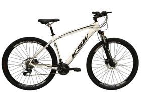 Bicicleta Aro 29 Ksw Xlt Câmbios Shimano 24v Freio a Disco Hidráulico Garfo Com Trava - Branco - Tamanho 15 Bicicleta Aro 29 Ksw Xlt Câmbios Shimano 24v Freio a Disco Hidráulico Garfo Com Trava - Branco - Tamanho 15