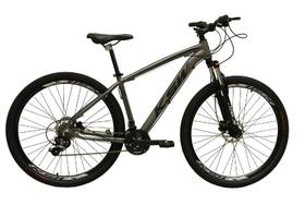 Bicicleta Aro 29 Ksw Xlt Câmbios Shimano 24v K7 Freios Hidráulicos Garfo Com Trava - Grafite