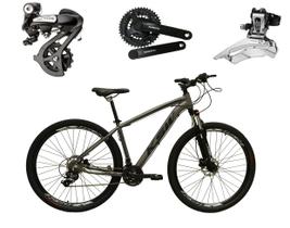 Bicicleta Aro 29 Ksw Xlt Câmbios Shimano Altus 24v K7 Alumínio Freios Hidráulicos Garfo Com Trava - Grafite