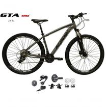 Bicicleta Aro 29 Ksw Xlt Kit 2x9 Gta Sunrun Freio Disco K7 11/36 Pedivela 24/38d Garfo Com Trava - Grafite Tam.21 Bicicleta Aro 29 Ksw Xlt Kit 2x9 Gta Sunrun Freio Disco K7 11/36 Pedivela 24/38d Garfo Com Trava - Grafite Tam.21