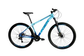 Bicicleta Aro 29 KSX 21v Câmbios Shimano Freio Disco Azul com Azul Claro