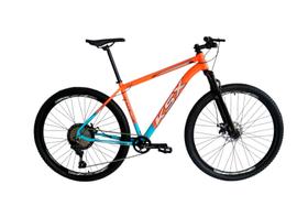 Bicicleta Aro 29 Ksx Sd7 12v Freio Hidráulico K7 11/50 Garfo com Trava Kit 1x12 Laranja/Azul