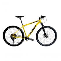 Bicicleta Aro 29 Ksx Sd7 12v Garfo Com Trava K7 11/50 Freios Hidráulicos Kit 1x12 - Amarelo/preto Tam. 15