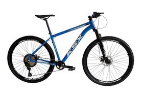 Bicicleta Aro 29 Ksx Sd7 12v Garfo com Trava K7 11/50 Freios Hidráulicos Kit 1x12 Azul/Branco