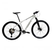 Bicicleta Aro 29 Ksx Sd7 12v Garfo Com Trava K7 11/50 Freios Hidráulicos Kit 1x12 - Branco/prata Tam. 15