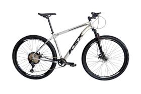 Bicicleta Aro 29 Ksx Sd7 12v Garfo com Trava K7 11/50 Freios Hidráulicos Kit 1x12 Prata/Preto
