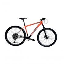 Bicicleta Aro 29 Ksx Sd7 12v Garfo Com Trava K7 11/50 Freios Hidráulicos Kit 1x12 - Preto/laranja Tam. 21