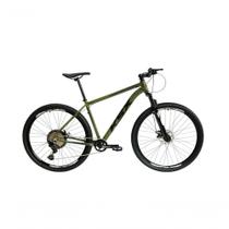 Bicicleta Aro 29 Ksx Sd7 12v Garfo Com Trava K7 11/50 Freios Hidráulicos Kit 1x12 - Verde Militar Tam. 17 Bicicleta Aro 29 Ksx Sd7 12v Garfo Com Trava K7 11/50 Freios Hidráulicos Kit 1x12 - Verde Militar Tam. 17