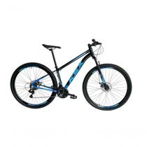 Bicicleta Aro 29 Ksx Sd7 21v Cabos Internos Alumínio Freios A Disco Garfo Suspensão Azul Preto Tamanho 19 Bicicleta Aro 29 Ksx Sd7 21v Cabos Internos Alumínio Freios A Disco Garfo Suspensão Azul Preto Tamanho 19