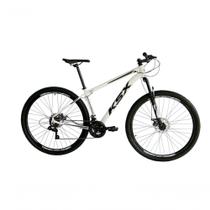 Bicicleta Aro 29 Ksx Sd7 21v Cabos Internos Alumínio Freios A Disco Garfo Suspensão Branco Preto Tamanho 15 Bicicleta Aro 29 Ksx Sd7 21v Cabos Internos Alumínio Freios A Disco Garfo Suspensão Branco Preto Tamanho 15