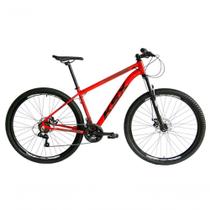 Bicicleta Aro 29 Ksx Sd7 21v Cabos Internos Alumínio Freios A Disco Garfo Suspensão Vermelho Preto Tamanho 21 Bicicleta Aro 29 Ksx Sd7 21v Cabos Internos Alumínio Freios A Disco Garfo Suspensão Vermelho Preto Tamanho 21