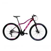 Bicicleta Aro 29 Ksx Sd7 Feminina 21v Cabos Internos Alumínio Freios A Disco Garfo Suspensão Preto Roxo Tamanho 17 Bicicleta Aro 29 Ksx Sd7 Feminina 21v Cabos Internos Alumínio Freios A Disco Garfo Suspensão Preto Roxo Tamanho 17