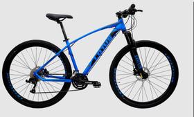 Bicicleta aro 29 lotus fox 24v freio hid tam 15.5" diversas cores