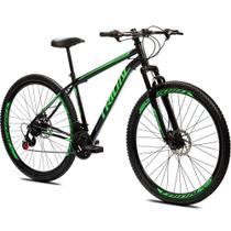 Bicicleta Aro 29 Mountain Bike Tridal com Freio a Disco e Suspensão Dianteira New Suspension