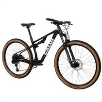 Bicicleta Aro 29 Mtb Caloi Elite Carbon Fs Nx 2025 Kit Sram 12 Velocidades
