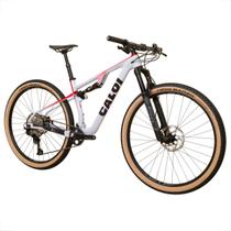 Bicicleta Aro 29 Mtb Caloi Elite Carbon Fs Sport 2025 Rockshox Sid