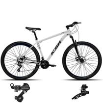 Bicicleta Aro 29 Mtb Ksw Xlt 21v Aluminio Cambios Shimano Suspençao 80mm