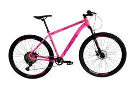Bicicleta Aro 29 Mtb Ksx Sd7 12v Freio a Disco Hidráulico K7 11/50 Garfo com Trava Kit 1x12 Rosa