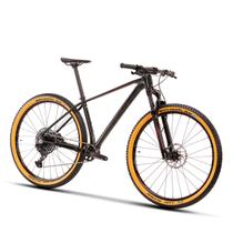 Bicicleta Aro 29 MTB Quadro Alumínio S15' Freios Shimano Impact Race 2023 Verde Marrom Sense