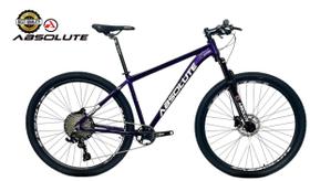 Bicicleta Aro 29 Nero 5 Peças Inteira Absolute 12v Freio a Disco Hidráulico k7 11/52 Garfo com Trava. Roxo Bicicleta Aro 29 Nero 5 Peças Inteira Absolute 12v Freio a Disco Hidráulico k7 11/52 Garfo com Trava. Roxo