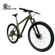 Bicicleta Aro 29 Nero 5 Peças Inteira Absolute 12v Garfo Trava K7 11-52 Freio A Disco Hidráulico - Oliva