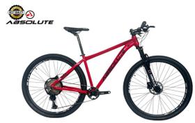 Bicicleta Aro 29 Nero 5 Peças Inteira Absolute 12v Garfo Trava k7 11/52 Freio a Disco Hidráulico. Vermelho Bicicleta Aro 29 Nero 5 Peças Inteira Absolute 12v Garfo Trava k7 11/52 Freio a Disco Hidráulico. Vermelho