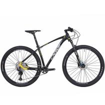 Bicicleta Aro 29 Oggi BW 7.2 12v Deore 2024 - Preto Amarelo Cinza