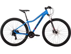 Bicicleta Aro 29 Oggi Float 5.0 24v - Azul/Preto/Vermelho Bicicleta Aro 29 Oggi Float 5.0 24v - Azul/Preto/Vermelho