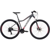 Bicicleta Aro 29 Oggi Float 5.0 24v - Grafite/Cinza/Vermelho