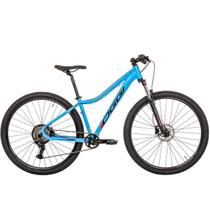 Bicicleta Aro 29 Oggi Float 5.0 ESSA 8v - Azul/Rosa/Preto