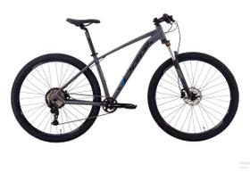 Bicicleta Aro 29 Oggi Hacker HDS ESSA 8v - Grafite/Azul/Preto Bicicleta Aro 29 Oggi Hacker HDS ESSA 8v - Grafite/Azul/Preto