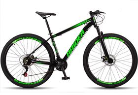 Bicicleta Aro 29 Raider Z3X 21V Freio a Disco e Suspensão Bike MTB Alumínio