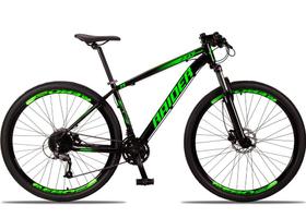 Bicicleta Aro 29 Raider Z3X 24V Câmbios Shimano Tourney Freio Hidráulico Bike MTB Alumínio