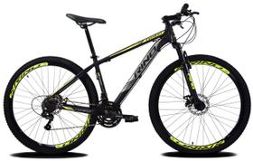 Bicicleta aro 29 rino everest 24v - index hidraulico+trava