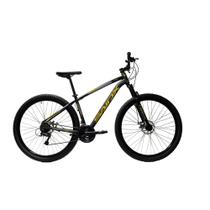 Bicicleta Aro 29 SAIDX Galant PRO Bike com Quadro de Alumínio, 21 Marchas e Câmbios Indexáveis