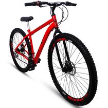 Bicicleta Aro 29 Shimano Freio à Disco 21 M. Quadro 18,5 Wendy Laranja - Ello Bike