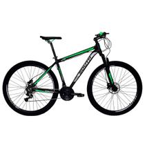 Bicicleta aro 29 South Preta e verde Tam 19