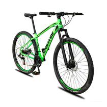 Bicicleta Aro 29 Spaceline Vega Alumínio 24v Freio a Disco Supensão MTB