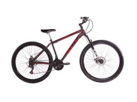 Bicicleta Aro 29 Woltz Aço Carbono Freios A Disco Garfo com Suspensão