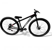 Bicicleta aro29 Absolute Nero 5 Freeride K7 Single Freio Hidraulico Shimano Mt200 Garfo Rigido Preto