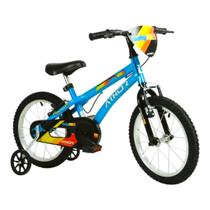 Bicicleta athor 16 baby boy masculina azul bike infantil