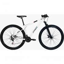 Bicicleta Athor A29 Aro 29 Quadro Alumínio 21V Shimano Tourney Freio a Disco T17 Branca Bicicleta Athor A29 Aro 29 Quadro Alumínio 21V Shimano Tourney Freio a Disco T17 Branca