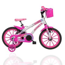 Bicicleta Athor Aro 16 Baby Lux Com Cestinha Bicicleta Athor Aro 16 Baby Lux Com Cestinha