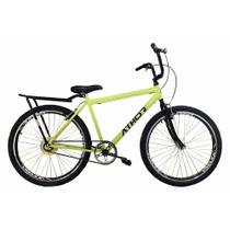 Bicicleta Athor Aro 26 Montadinha Sem Marcha Amarelo Neon
