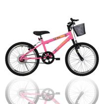 Bicicleta Athor Infantil Charmy Aro 20 Feminina Com Cesta Bicicleta Athor Infantil Charmy Aro 20 Feminina Com Cesta